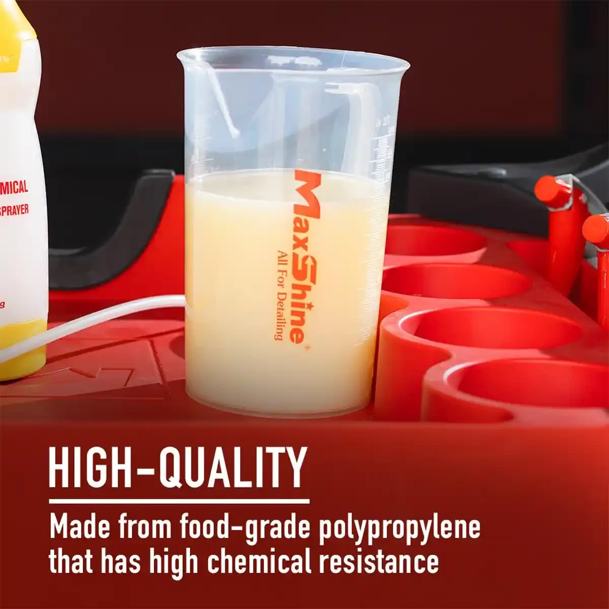 MaxShine Measuring Cups-Transparent - 1000ML